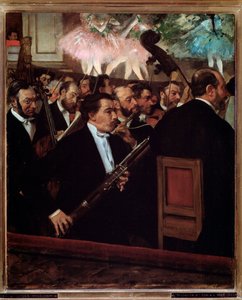 Orchestr Opery v Paříži od Edgar Degas