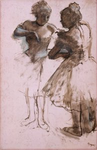 Dva tanečníci, 1873. od Edgar Degas