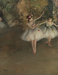 Dva tanečníci na jevišti, c.1874 od Edgar Degas
