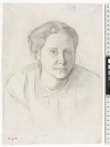 Victoria Dubourg, kolem roku 1866 od Edgar Degas