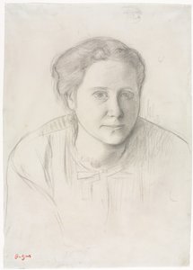 Victoria Dubourg, c. 1866. od Edgar Degas