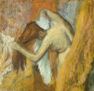 Žena na její toaletě od Edgar Degas