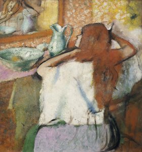 Žena na její toaletě od Edgar Degas