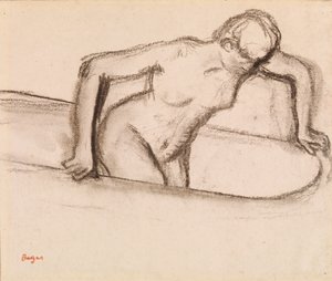 Žena ve vaně od Edgar Degas
