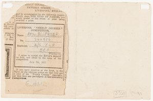 Podání redaktorovi soutěže v novinách, 1917 od Edgar Fryer