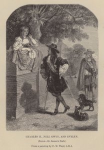 Charles II, Nell Gwyn a Evelyn, St James