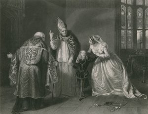 Královna Alžběta a vévoda z Yorku, král Richard III