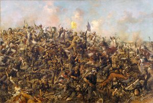 Custers Last Stand od Edgara Samuela Paxsona, 1899 od Edgar Samuel Paxson