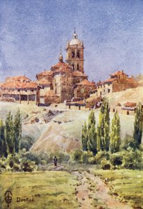 Severní Španělsko: Duenas (barva lito) od Edgar T. A. Wigram