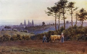 Severní Španělsko: Santiago de Compostela, Španělsko od Edgar T. A. Wigram