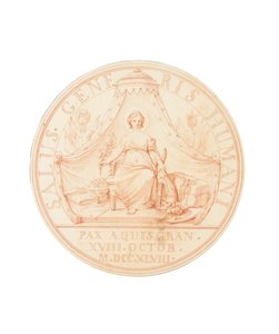 Mír v Aix-la-Chapelle, 1748 od Edmé Bouchardon