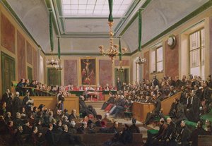 Nejvyšší soud ve Versailles, 7. března 1849 od Edme Adolphe Fontaine