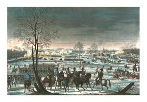Bitva u Hohenlindenu, 3. prosince 1800, c1850.