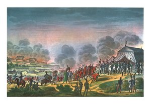 Bombardování Madridu, 4. prosince 1808, c1850.