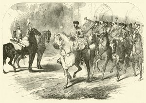 Band of the Horse Guards (rytina)