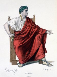 Postava Augusta v tragédii Cinna (ou la clemence d