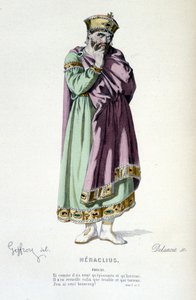 Postava Phoka v tragédii Heraclius - plné divadlo: (Sbírka her Corneille) kresba Geffroy, rytina Delanoix - ed. Laplace, Sanchez et Cie, Paříž 1884 od Edmond Aime Florentin Geffroy