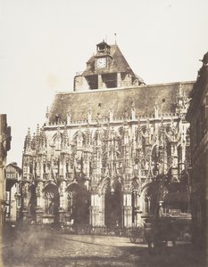 Katedrála Louviers, celkový pohled, 1852-54. od Edmond Bacot
