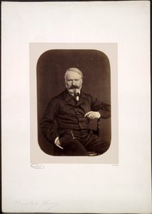 Portrét Victora Huga na Guernsey od Edmond Bacot