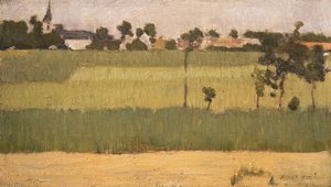 Na okraji vesnice, ca. 1880. od Edmond François Aman Jean