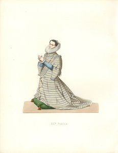 Arcivévodkyně Isabel Clara Eugenia (1566-1633) od Edmond Lechevallier Chevignard