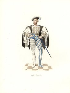 Claude Lotrinský, první vévoda z Guise (1496-1550). od Edmond Lechevallier Chevignard