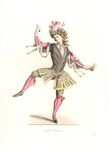 Francouz v baletním kostýmu od Edmond Lechevallier Chevignard