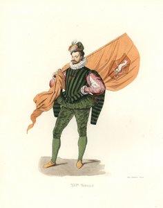 Německý praporčík nebo praporčík od Edmond Lechevallier Chevignard