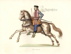 Skotský král Jakub IV. (1473-1513) od Edmond Lechevallier Chevignard