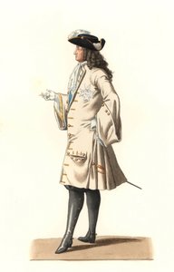 Ludvík XIV. Francouzský (1638-1715) od Edmond Lechevallier Chevignard