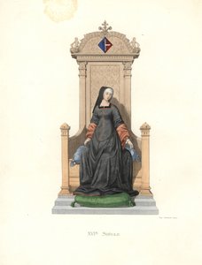 Louise Savojská, Louise Savojská (1476 | 1531) od Edmond Lechevallier Chevignard