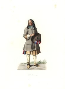Rolník, Francie od Edmond Lechevallier Chevignard