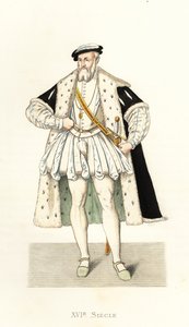 Portrét Františka, vévody z Guise od Edmond Lechevallier Chevignard