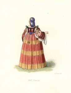 Milánská žena od Edmond Lechevallier Chevignard