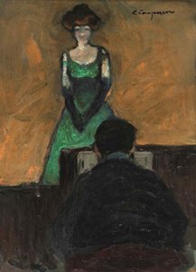 Yvette Guilbert, asi 1895-1900.