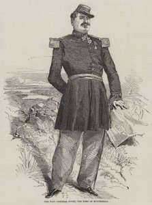 Válka, generál Forey, hrdina Montebello od Edmond Morin
