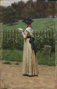 Milostný dopis od Edmund Blair Leighton
