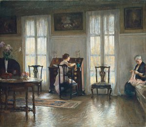 Matka a Marie od Edmund Charles Tarbell