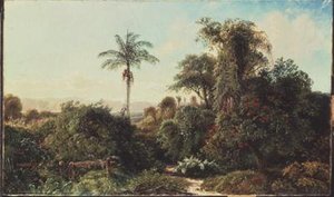 Kubánská krajina (olej na plátně) od Edmund Darch Lewis