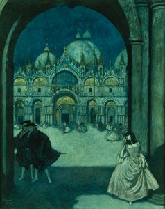 Na náměstí San Marco od Edmund Dulac