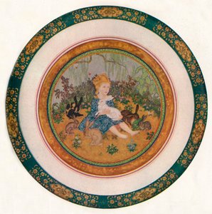 Portrét slečny Vivian St. George, 1917, 1919 od Edmund Dulac