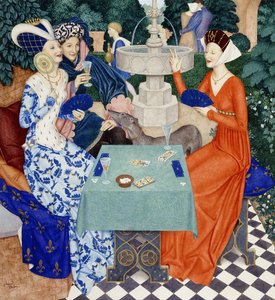 Královna Isabela Bavorská od Edmund Dulac