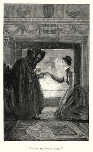 Ilustrace pro Jane Eyre od Charlotte Bronte (rytina)