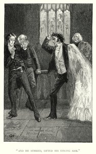 Ilustrace pro Jane Eyre od Charlotte Bronte (rytina) od Edmund Henry Garrett