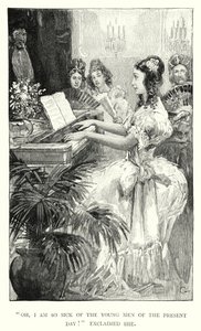 Ilustrace pro Jane Eyre od Charlotte Bronte (rytina) od Edmund Henry Garrett