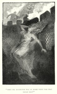 Ilustrace pro Jane Eyre od Charlotte Bronte (rytina)