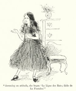 Ilustrace pro Jane Eyre od Charlotte Bronte (litho) od Edmund Henry Garrett