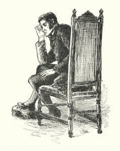 Ilustrace pro Jane Eyre od Charlotte Bronte (litho) od Edmund Henry Garrett