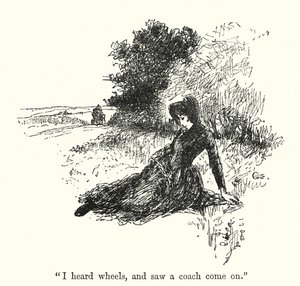 Ilustrace pro Jane Eyre od Charlotte Bronte (litho) od Edmund Henry Garrett