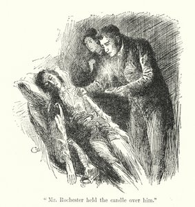 Ilustrace pro Jane Eyre od Charlotte Bronte (litho) od Edmund Henry Garrett